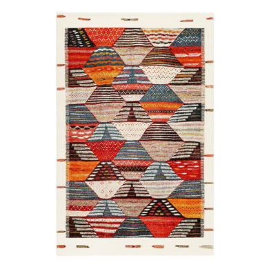 Wecon home Kurzflorteppich Modern Berber multicolor